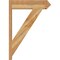 Ekena Millwork Traditional Arts & Crafts Rough Sawn Outlooker, Western Red Cedar, 8"W x 30"D x 42"H OUT08X30X42TRA03RWR - alternate 3